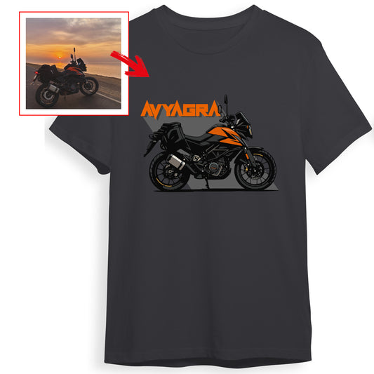 aakasshmakhija - DARK GREY Custom Designed ROUND NECK TSHIRT