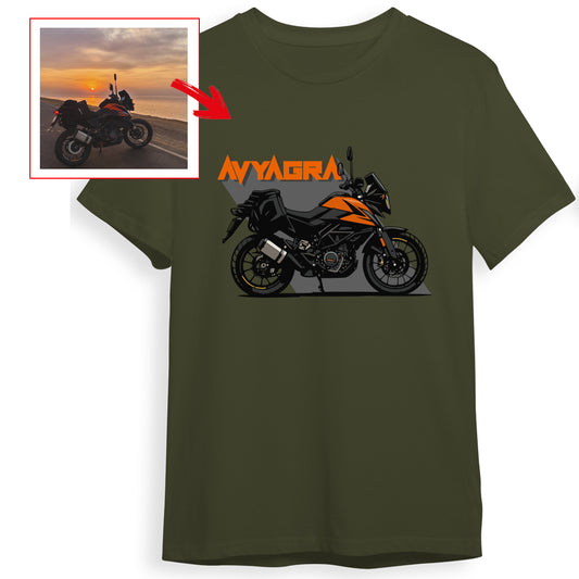 aakasshmakhija - OLIVE Custom Designed ROUND NECK TSHIRT