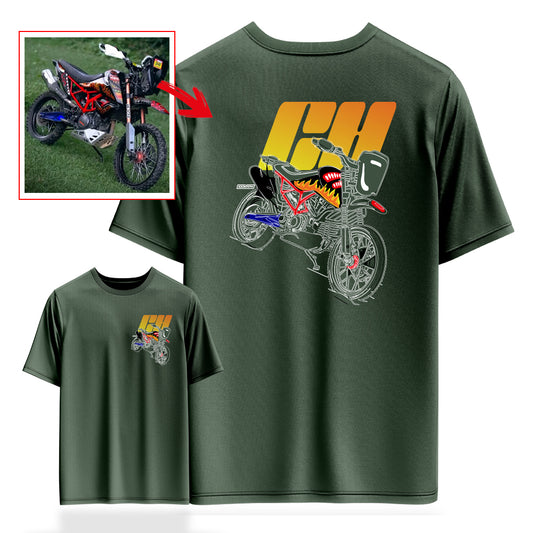 ch__saddler-OLIVE GREEN Custom Designed OVERSIZED