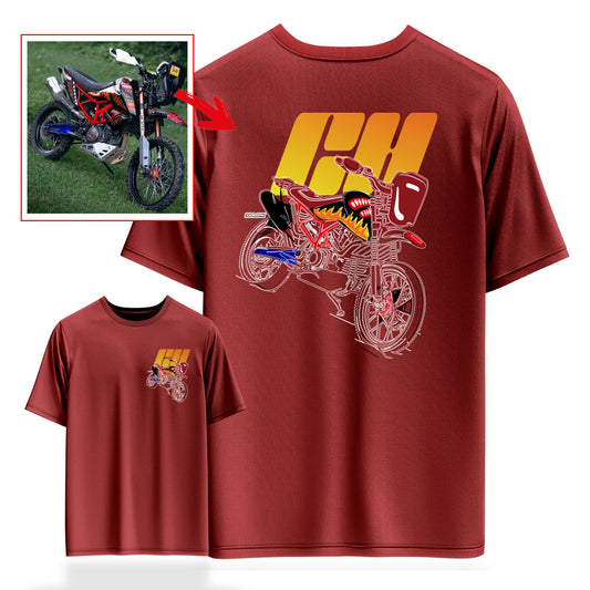 ch__saddler-RED Custom Designed OVERSIZED