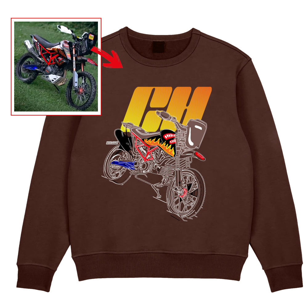 ch__saddler - BROWN Custom Designed SWEATSHIRT