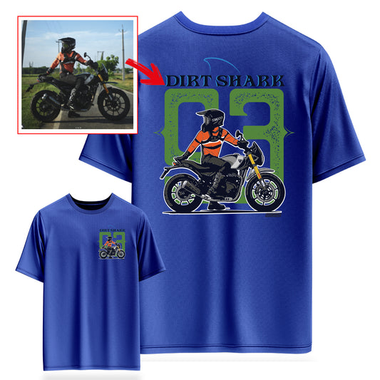 dirt_shark93 - ROYALE BLUE Custom Designed OVERSIZED