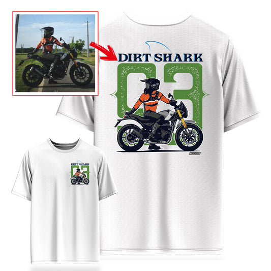 dirt_shark93 - WHITE Custom Designed OVERSIZED