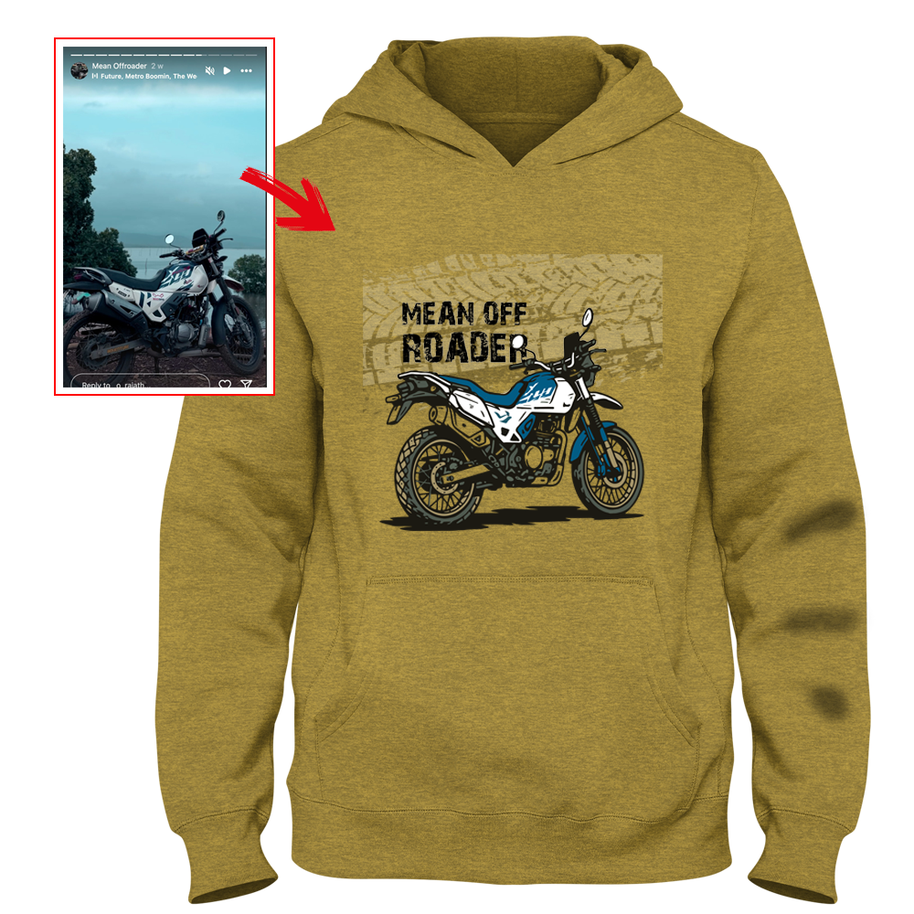 _o_rajath - YELLOW Custom Designed HOODIE