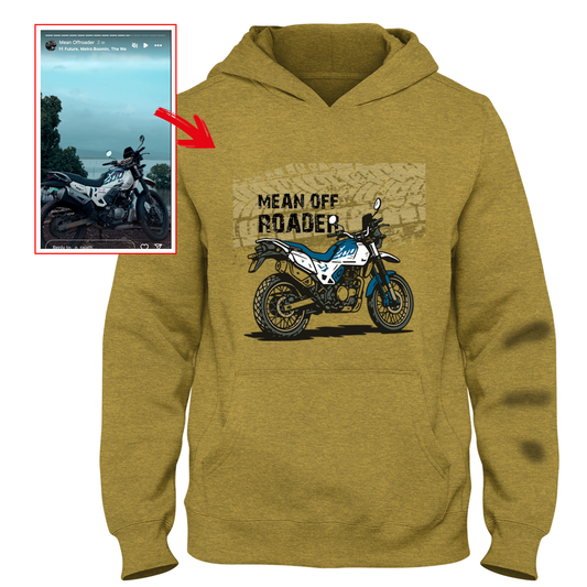 _o_rajath - YELLOW Custom Designed HOODIE