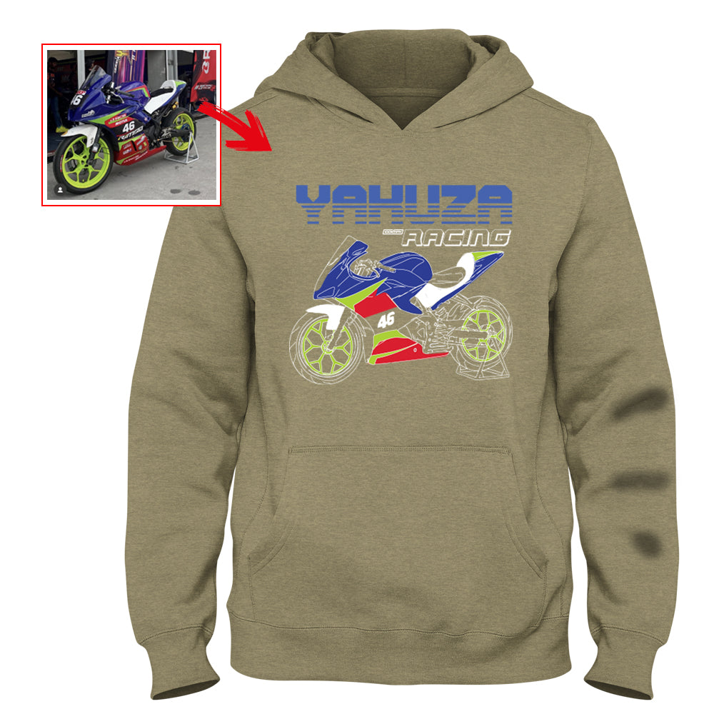 yakuzaracingindia - OCHRE Custom Designed HOODIE