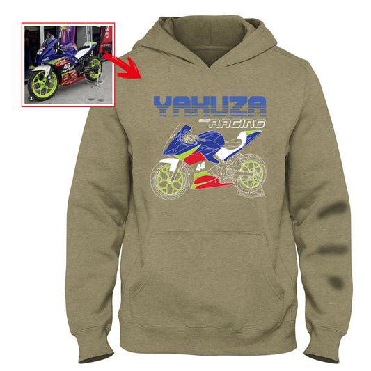 yakuzaracingindia - OCHRE Custom Designed HOODIE