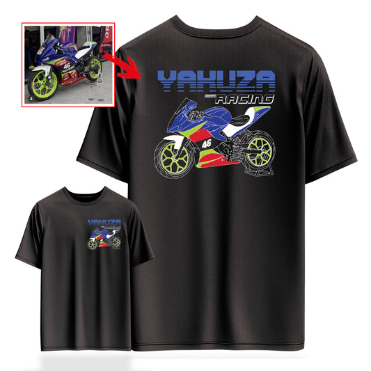 yakuzaracingindia-BLACK Custom Designed OVERSIZED