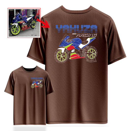 yakuzaracingindia-DARK BROWN Custom Designed OVERSIZED