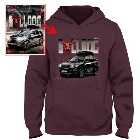 akash_efx_z - MAROON Custom Designed HOODIE