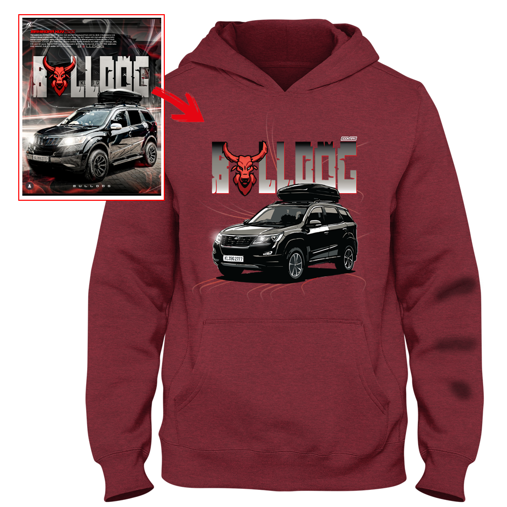 akash_efx_z - RED Custom Designed HOODIE