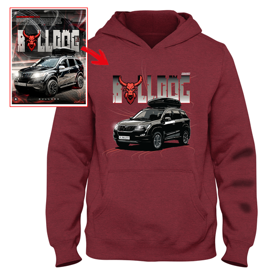 akash_efx_z - RED Custom Designed HOODIE