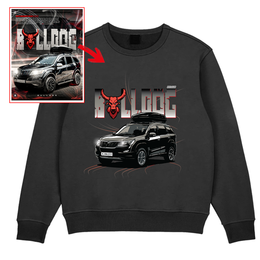 akash_efx_z - BLACK Custom Designed SWEATSHIRT
