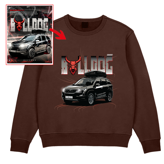 akash_efx_z - BROWN Custom Designed SWEATSHIRT