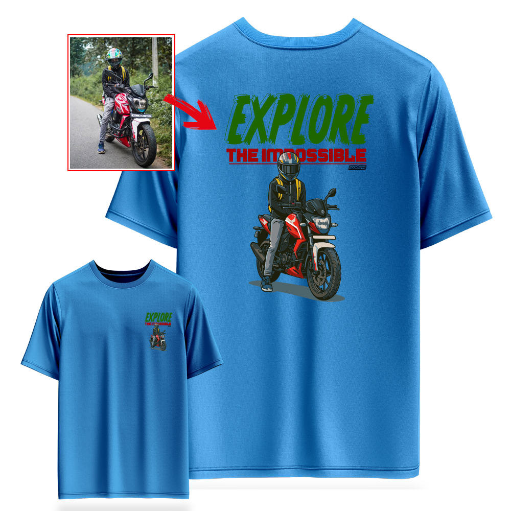 the_speedometric_boy - BLUE Custom Designed OVERSIZED