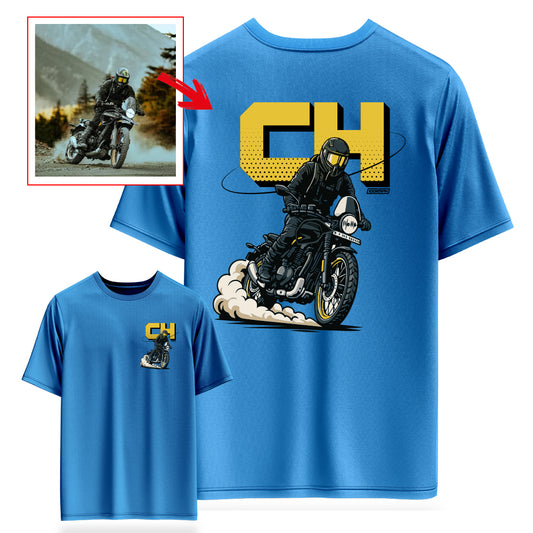 ch__saddler- BLUE Custom Designed OVERSIZED