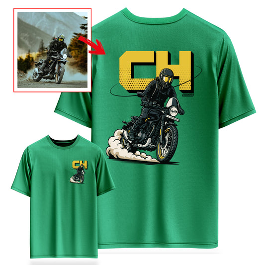 ch__saddler- GREEN Custom Designed OVERSIZED
