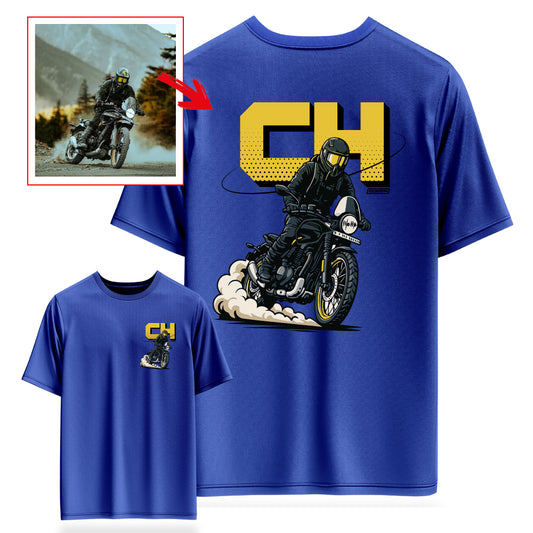 ch__saddler- ROYAL BLUE Custom Designed OVERSIZED