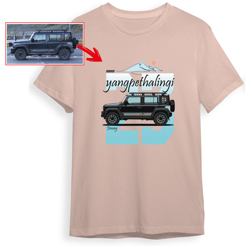 yangpethalingi_23 - PEACH Custom Designed ROUND NECK TSHIRT