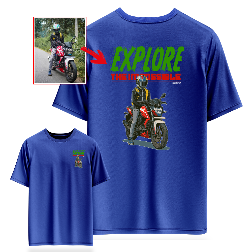 the_speedometric_boy - ROYALE BLUE Custom Designed OVERSIZED