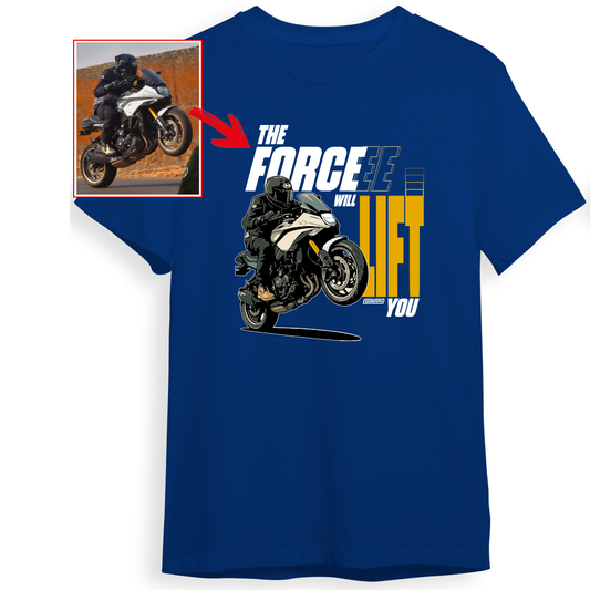 anis.shaikh.media - ROYALE BLUE Custom Designed ROUND NECK TSHIRT