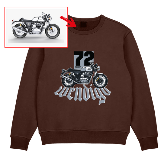 wendigo_72 - BROWN Custom Designed SWEATSHIRT