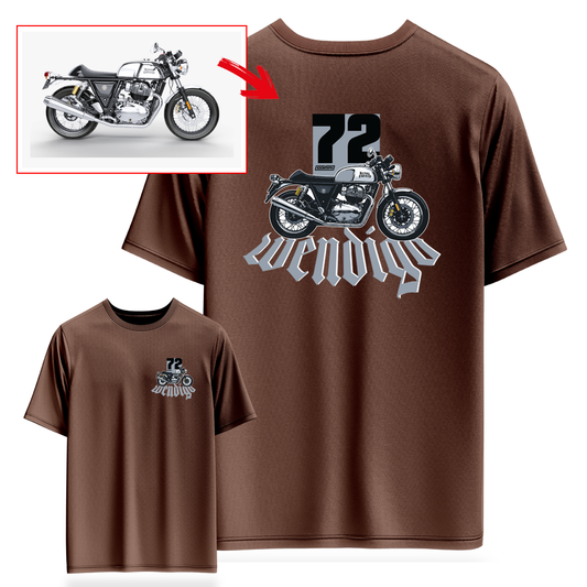wendigo_72 - DARK BROWN Custom Designed OVERSIZED