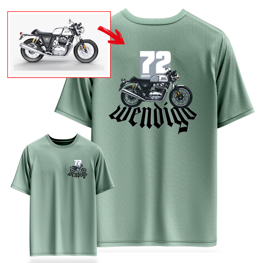 wendigo_72 - LIGHT GREEN Custom Designed OVERSIZED