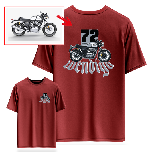 wendigo_72 - RED Custom Designed OVERSIZED