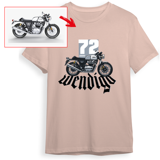 wendigo_72 - PEACH Custom Designed ROUND NECK TSHIRT