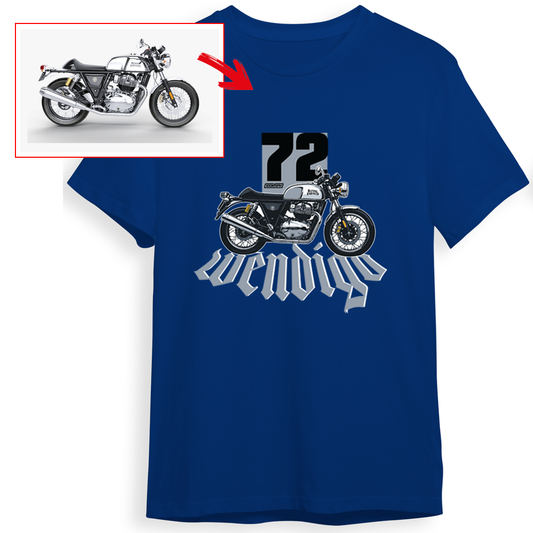 wendigo_72 - ROYALE BLUE Custom Designed ROUND NECK TSHIRT