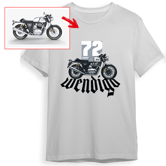 wendigo_72 - WHITE Custom Designed ROUND NECK TSHIRT