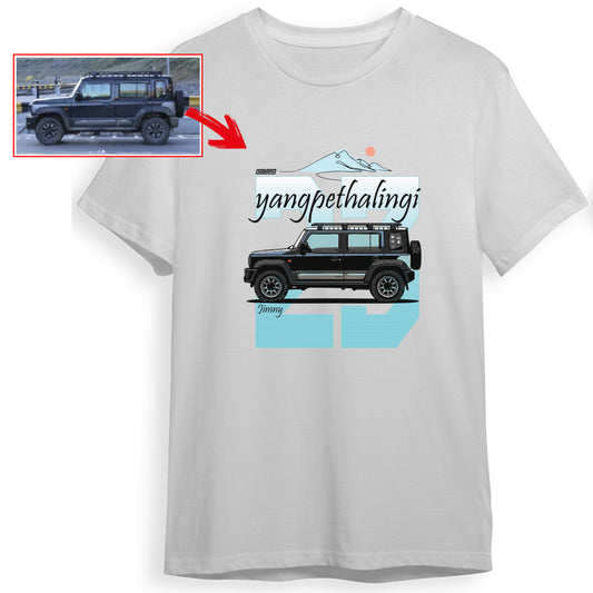 yangpethalingi_23 - WHITE Custom Designed ROUND NECK TSHIRT