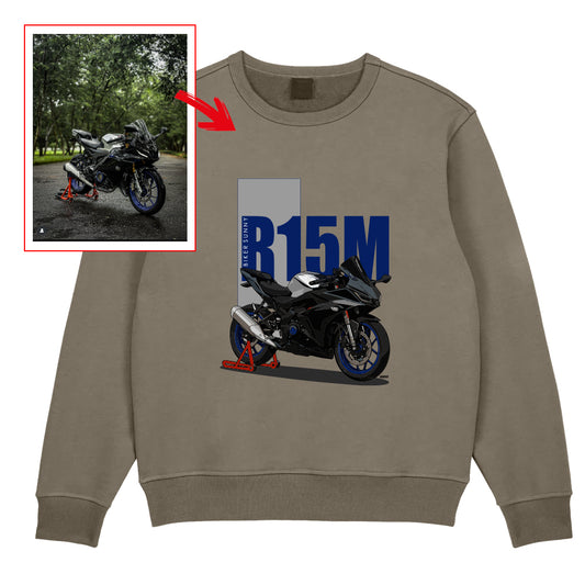 _bikersunny - CREME Custom Designed SWEATSHIRT