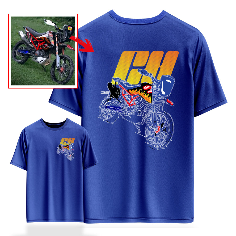 ch__saddler- ROYAL BLUE Custom Designed OVERSIZED