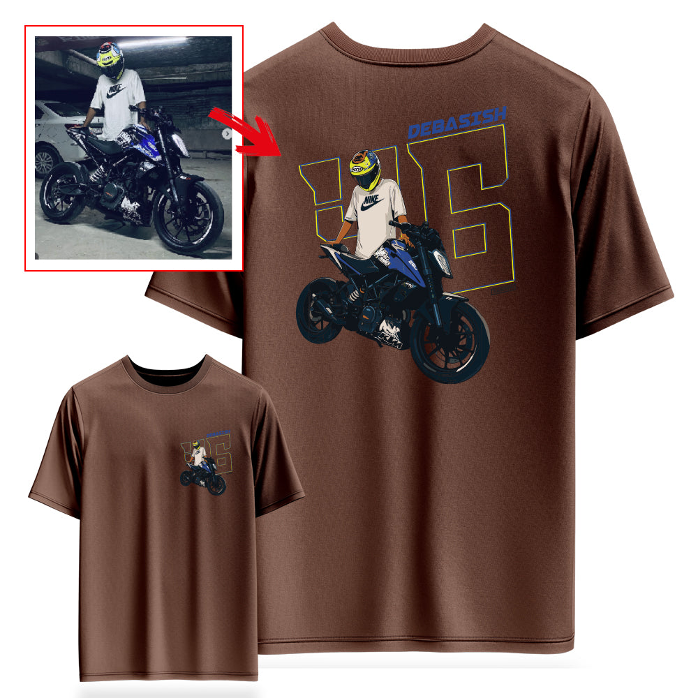 debasish_46_- DARK BROWN Custom Designed OVERSIZED