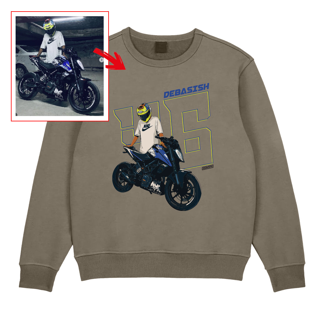 debasish_46_ - CREME Custom Designed SWEATSHIRT