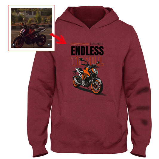 _surajgunjal_ - RED Custom Designed HOODIE