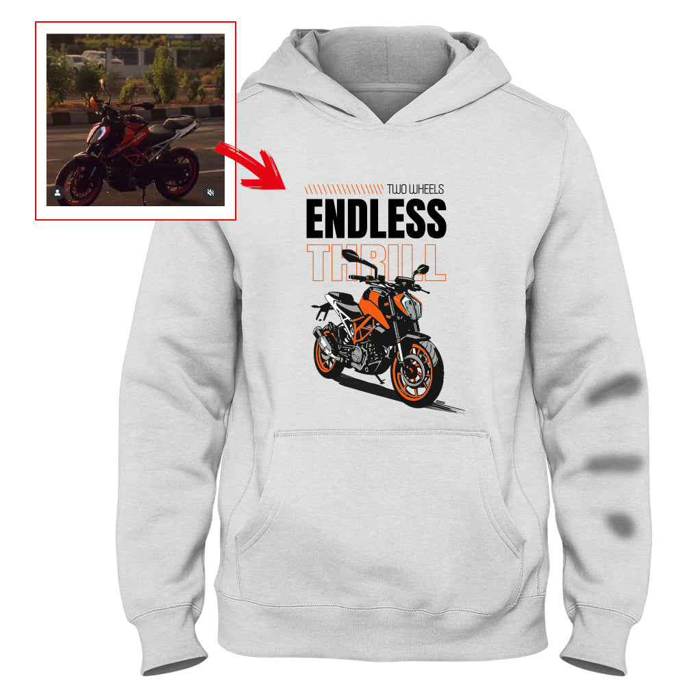 _surajgunjal_ - WHITE Custom Designed HOODIE