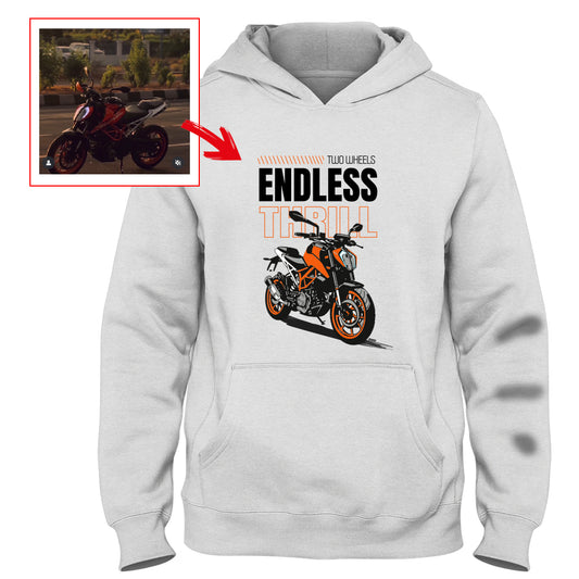 _surajgunjal_ - WHITE Custom Designed HOODIE