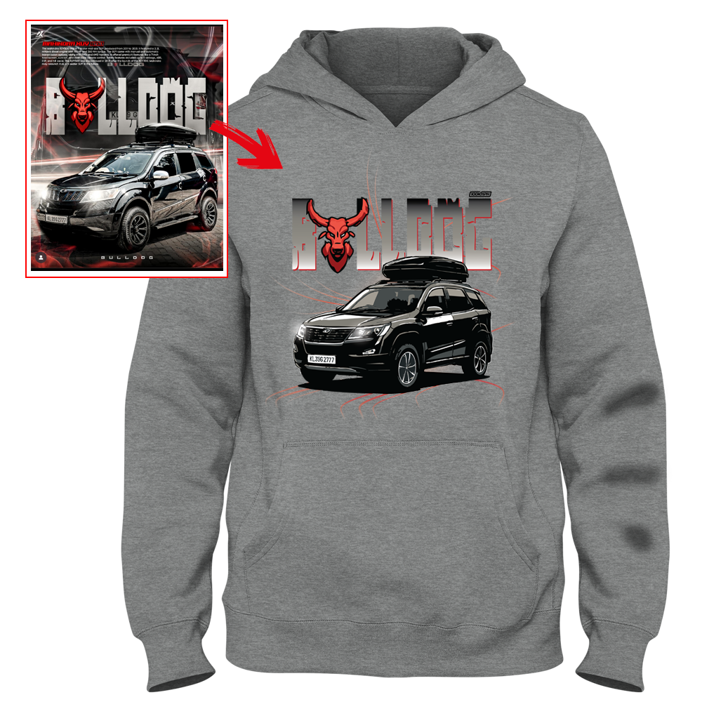 akash_efx_z - DARK GREY Custom Designed HOODIE