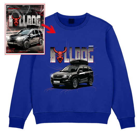 akash_efx_z - BLUE Custom Designed SWEATSHIRT