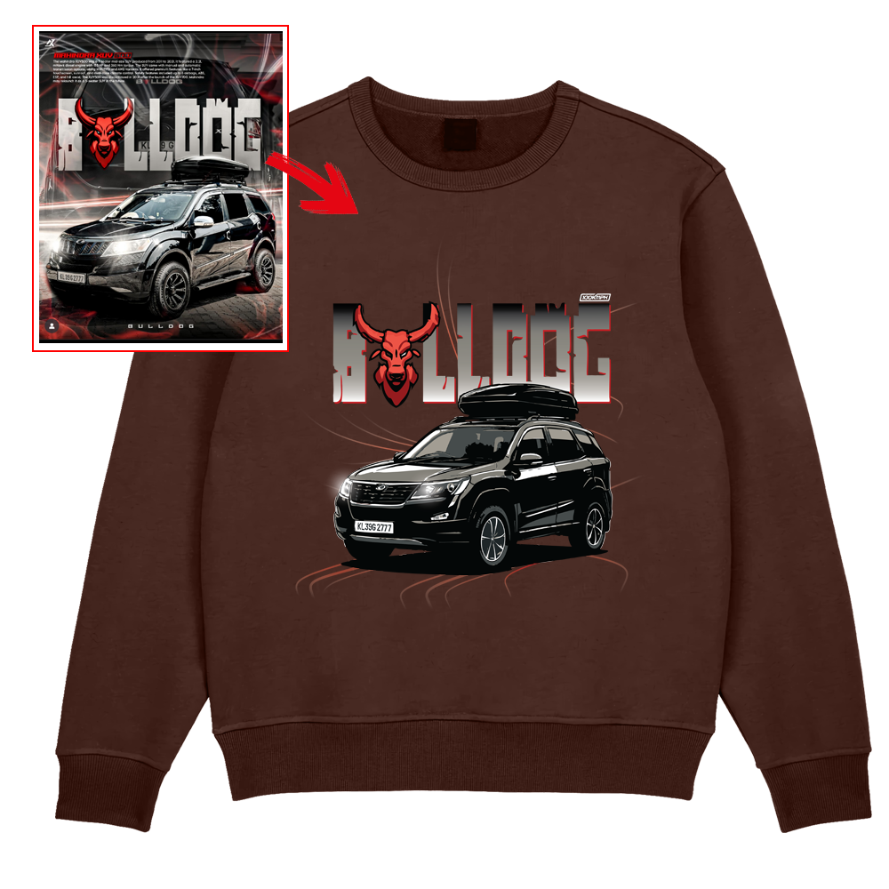 akash_efx_z - BROWN Custom Designed SWEATSHIRT