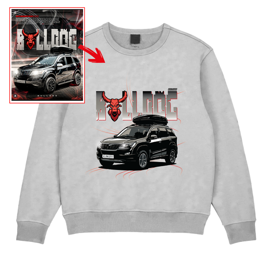 akash_efx_z - WHITE Custom Designed SWEATSHIRT