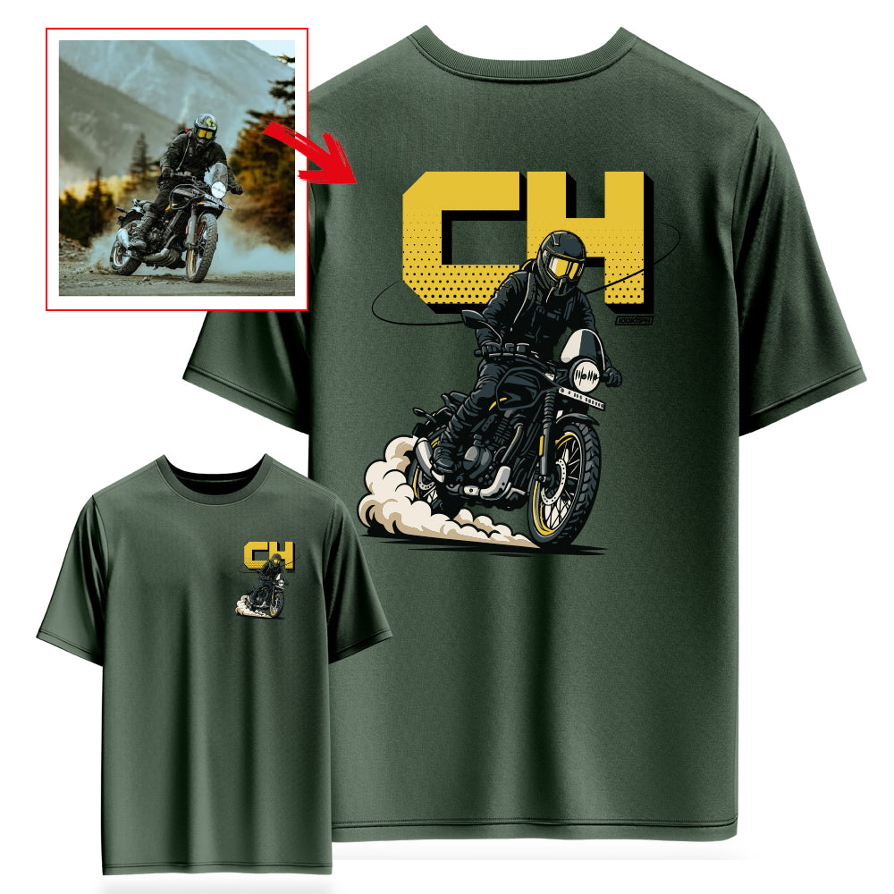 ch__saddler-OLIVE GREEN Custom Designed OVERSIZED