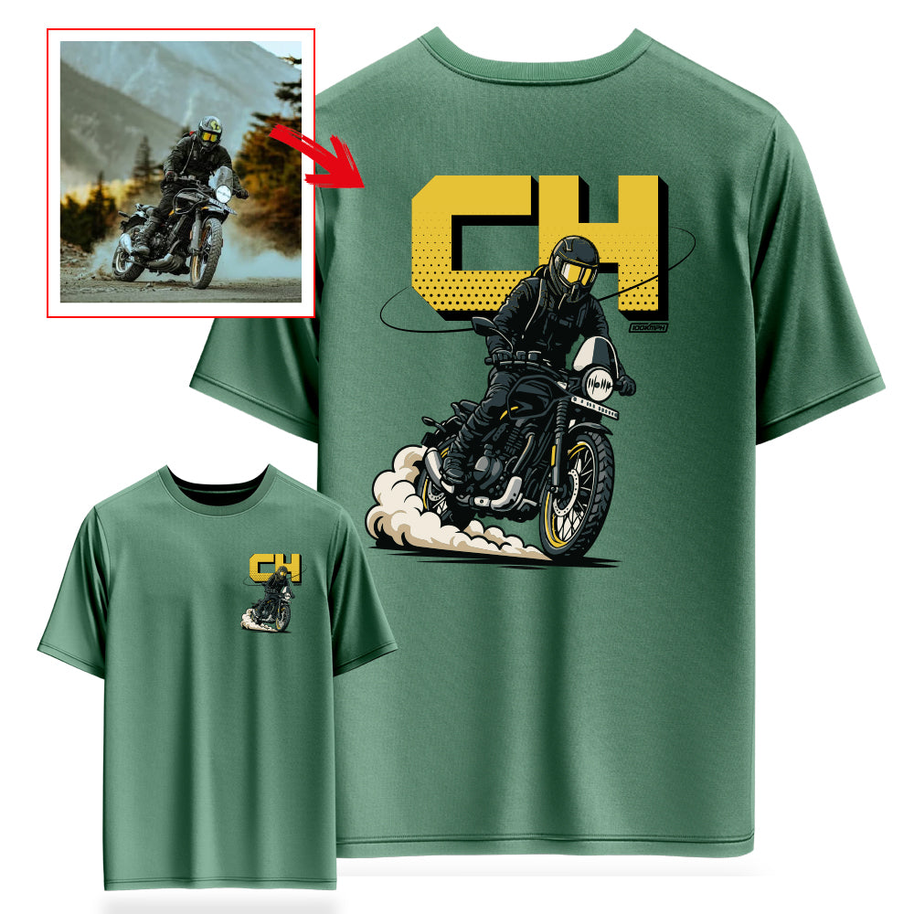ch__saddler- SAP GREEN Custom Designed OVERSIZED