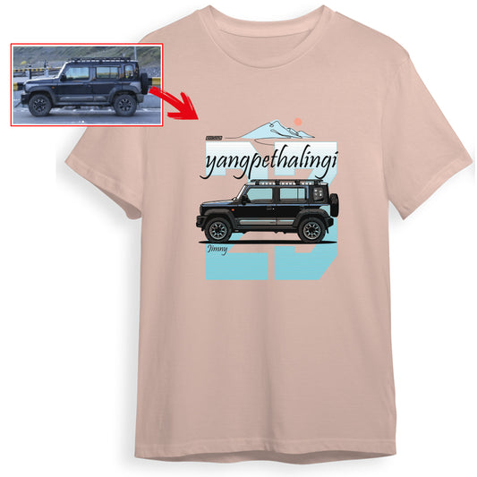 yangpethalingi_23 - PEACH Custom Designed ROUND NECK TSHIRT