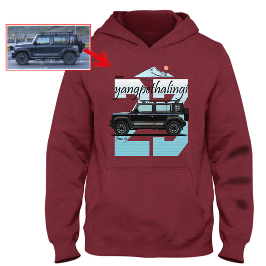 yangpethalingi_23 - RED Custom Designed HOODIE