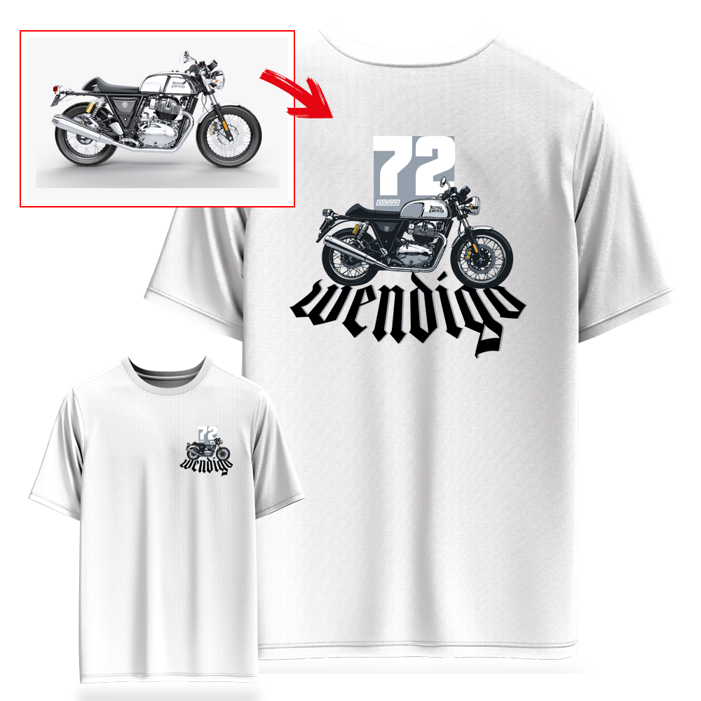 wendigo_72 - WHITE Custom Designed OVERSIZED